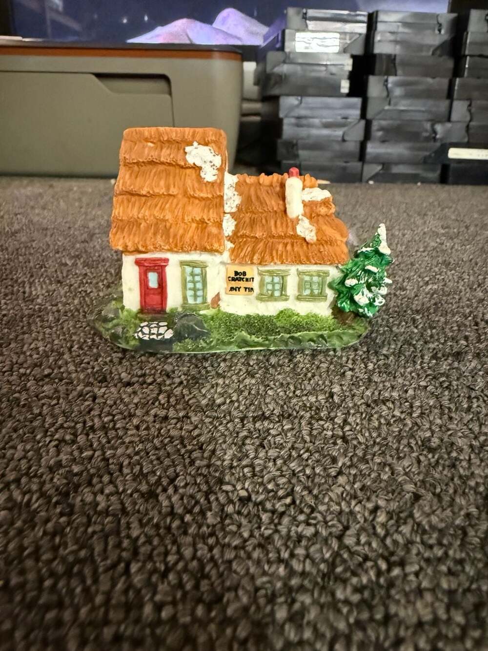 Department 56 Dickens' Village The Cottage of Bob Cratchit and Tiny Tim 1986